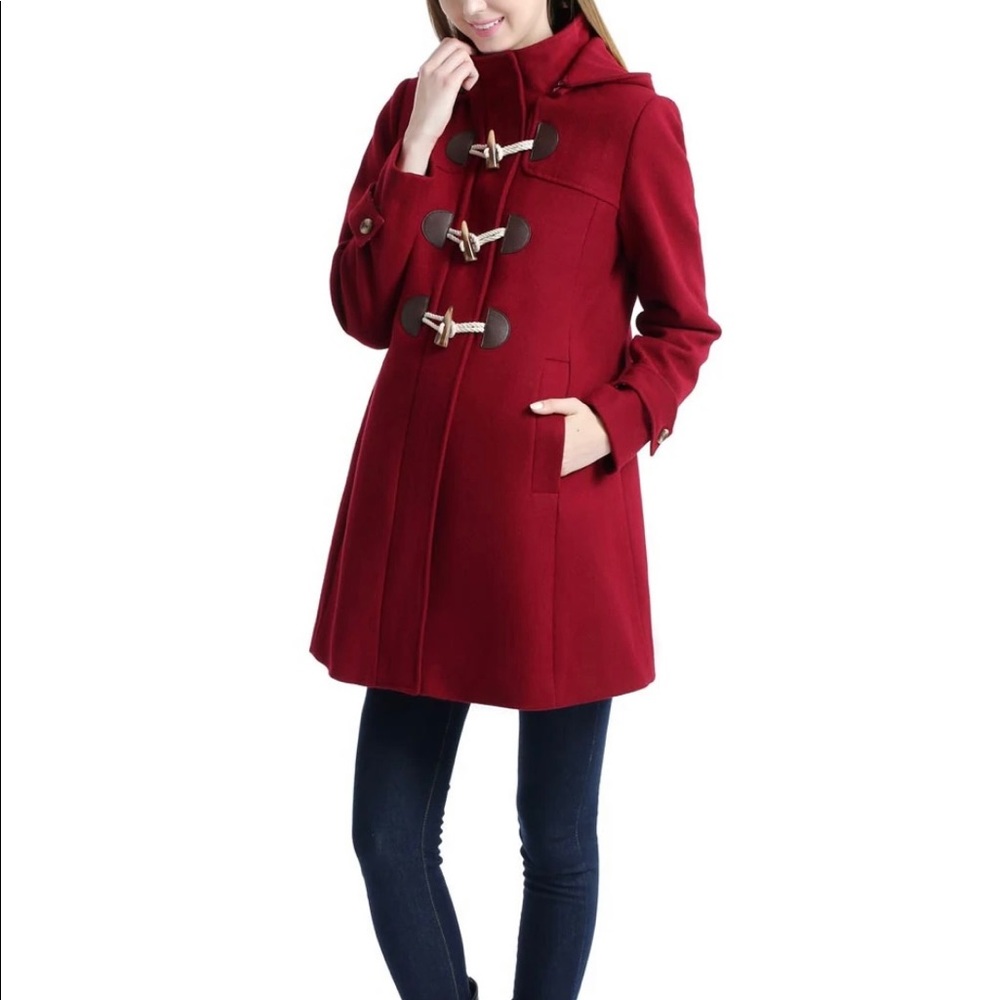 Kimi and Kai Maternity Duffle Toggle Coat